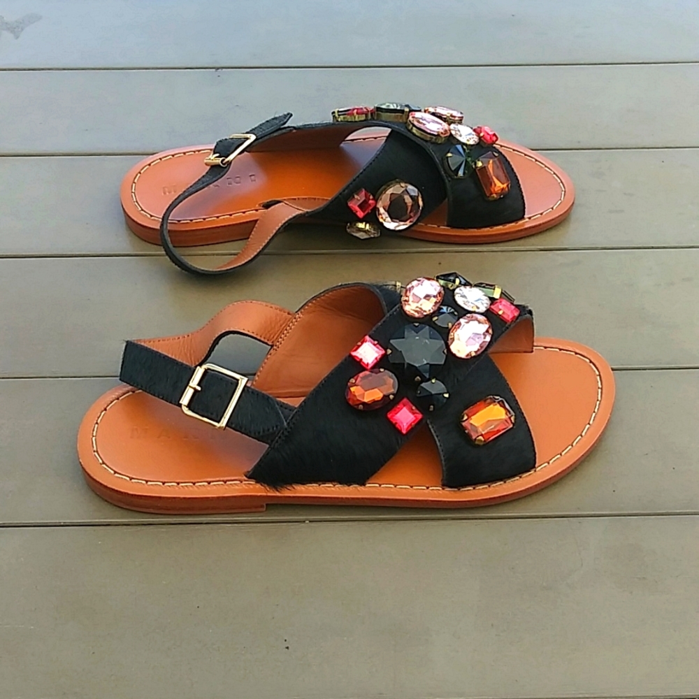 Marni Jeweled Sandals